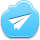 Paper Airplane Icon 40x40 png